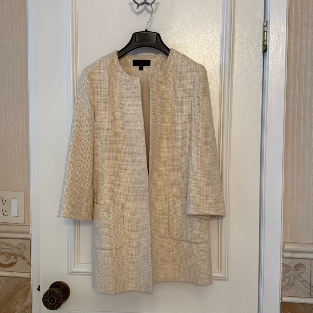 Talbots Cream Women's Blazer